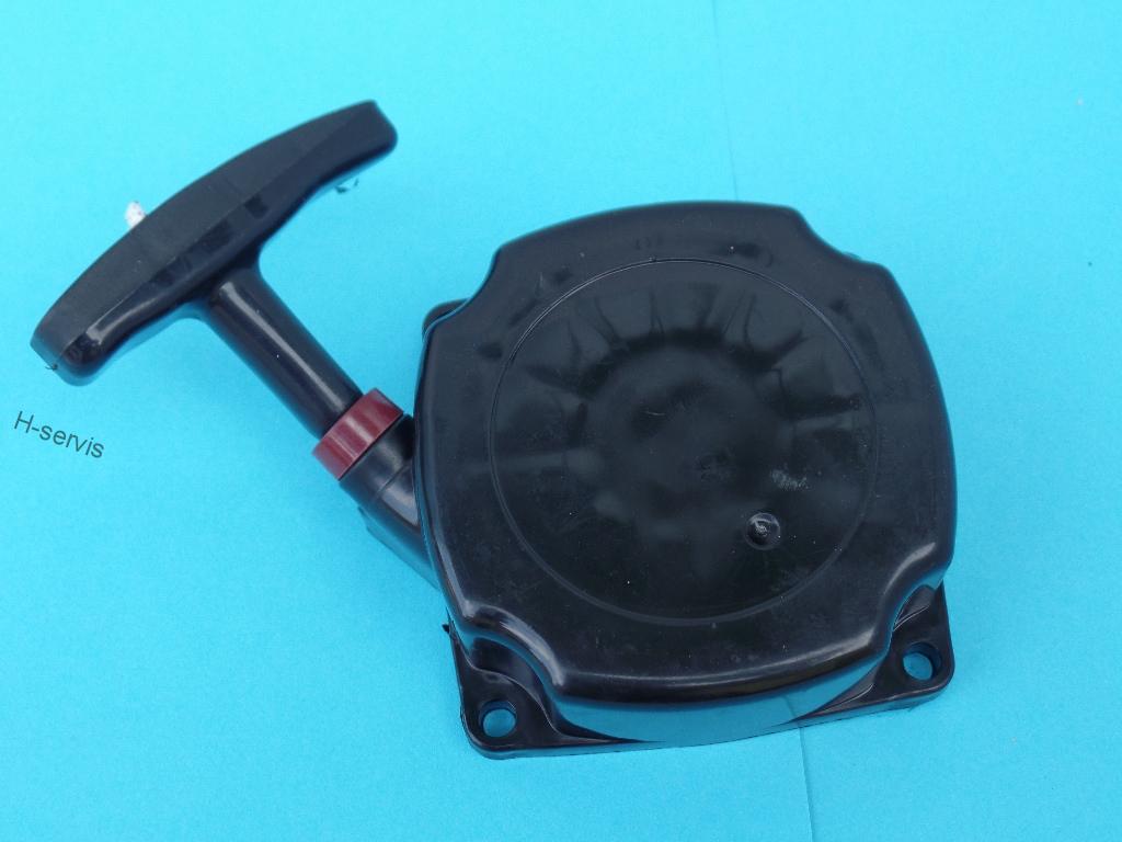 Startér kompletní křovinořez 43,52 cc plast západky