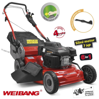 Sekačka motorová Weibang WB 537 SLCV 6IN1